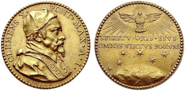 Possesso del Laterano -M8 1670
