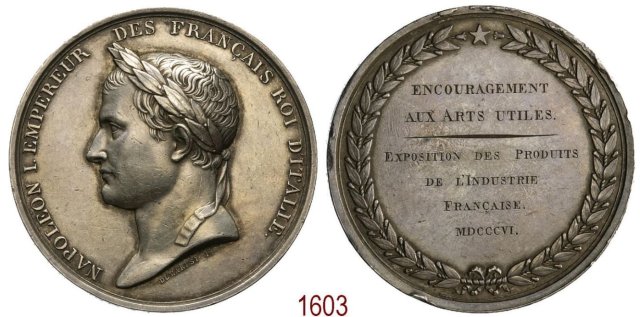 Premio Esposizione Industria Francese 1806 -B545 1806