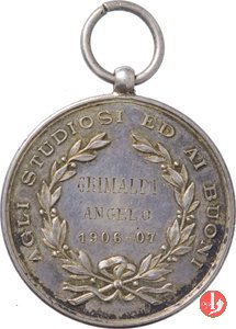 Premio Scuole Municipali - Agli Studiosi 1907 1907