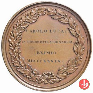 Premio a Carlo Lucas 1839 (Torino)