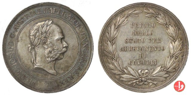 Premio per Allevamento di Cavalli 1850