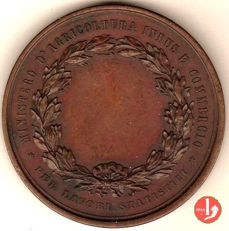 Premio per Lavori Statistici 1861 (Torino)