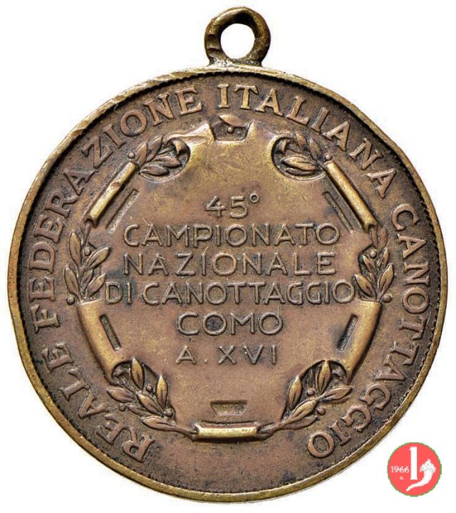 Reale Federazione Italiana Canottaggio - Como -C- 1938