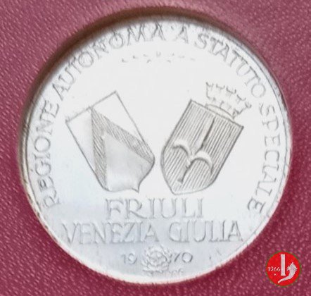 Regione Autonoma a Statuto Speciale del Friuli 1970 1970