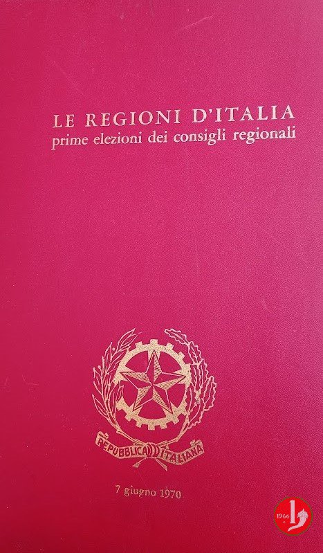 Regione Autonoma a Statuto Speciale del Friuli 1970 1970