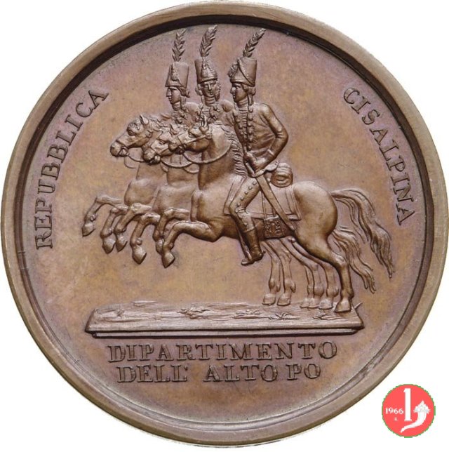 Rep. Cisalpina - Benedetto Tiraboschi 1799 1799