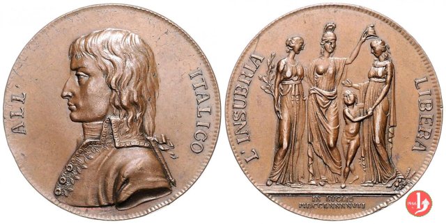 Repubblica Cisalpina di Milano 1797 -H793var 1797