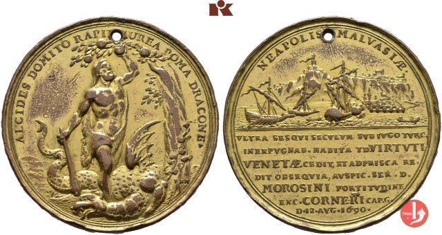 Riconquista Napoli di Malvasia -V1085 1690 (Norimberga)