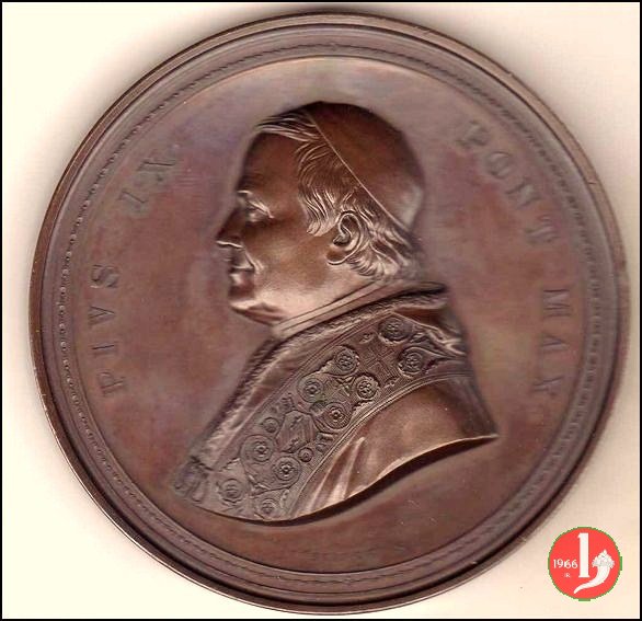 Ricostruzione Basilica S. Paolo MM -B6 1865 (Roma)