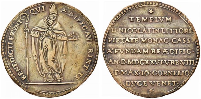 Ricostruzione chiesa S. Nicolo' al Lido-V903 1626