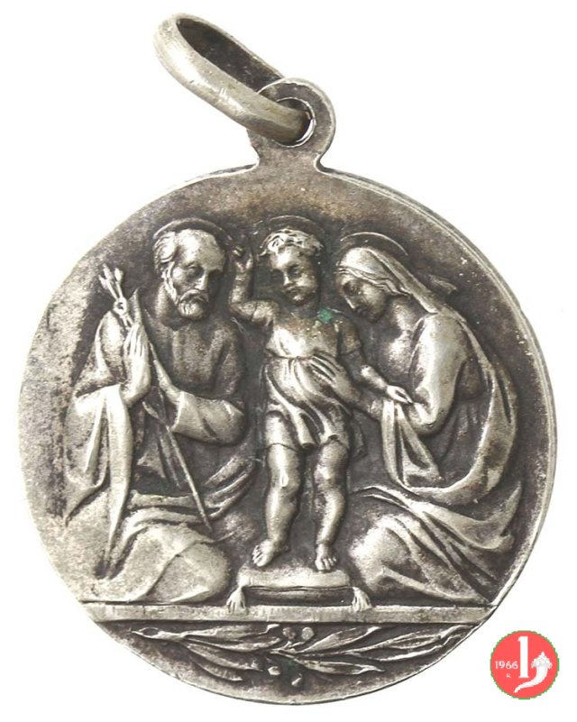 Sacra Famiglia con ulivo -CM348 1939