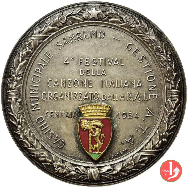 Sanremo-IV Festival della Canzone Italiana 1954 1954