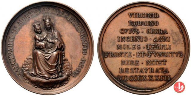 Santuario di Vicoforte - Cuneo 1833 1833 (Torino)