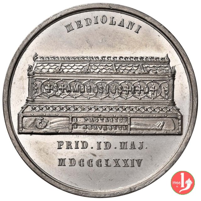 Sarcofago Ambrosiano 1874 1874