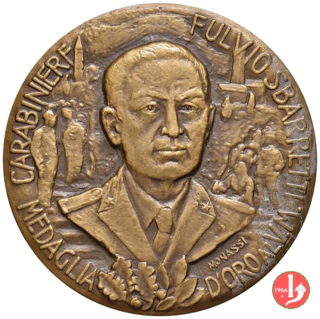 Sbarretti Fulvio Medaglia d' Oro al V.M. 1950