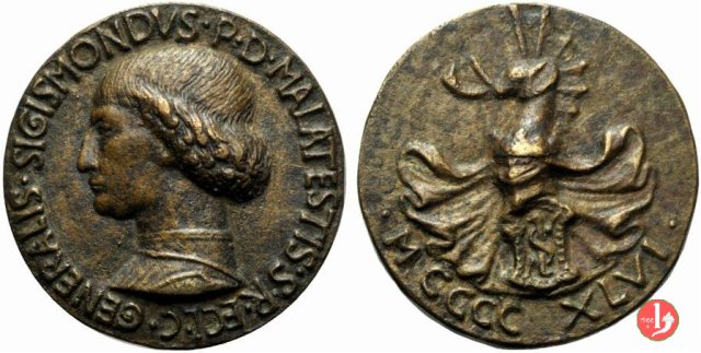 Sigismondo Pandolfo Malatesta-Cimiero -K58var 1446