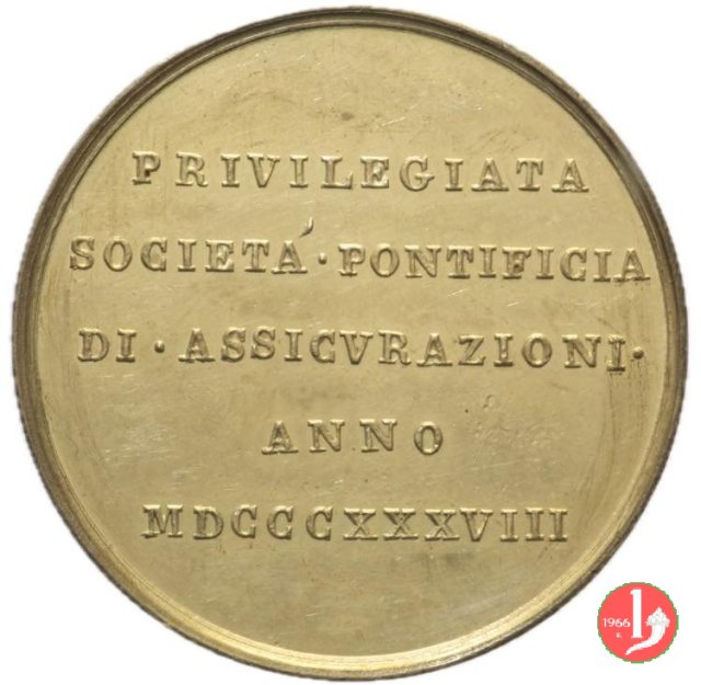 Società Pontificia di Assicurazioni -P56 1838 (Roma)