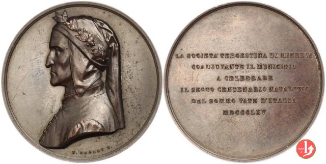 Società di Minerva - 600° Dante Alighieri 1865 1865