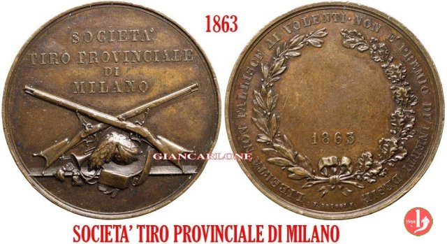 Società di Tiro Provinciale Milano 1863 1863