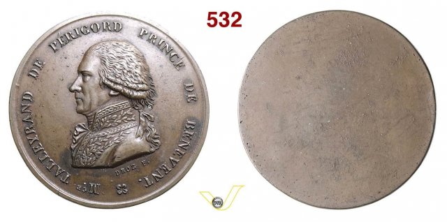 Talleyrand De Périgord Principe di Benevento 1815 -B1598 1815 (Parigi)