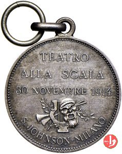 Teatro Alla Scala - Serata per i Profughi Belgi 1914 1914