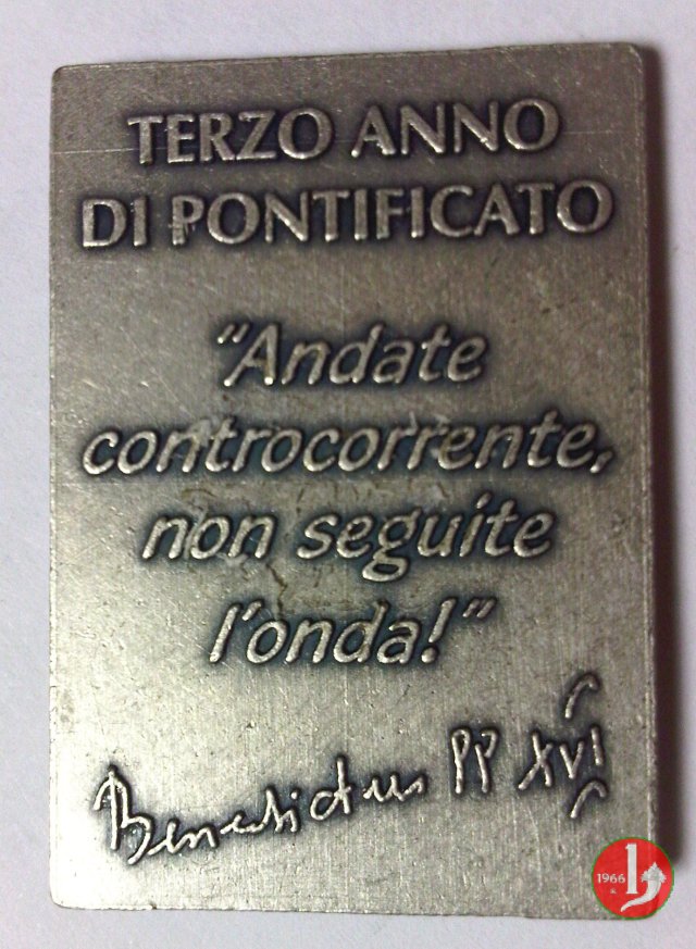 Terzo anno di Pontificato 2007