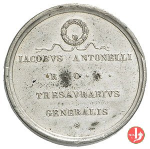 Tesoriere Generale Mons. Antonelli -Bo101 1846 (Roma)