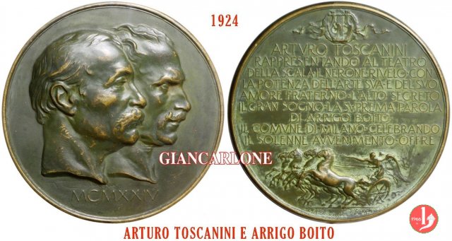 Toscanini Arturo - Boito Arrigo -C80 1924