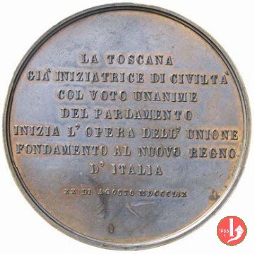 Unione della Toscana al Regno d'Italia 1859 1859