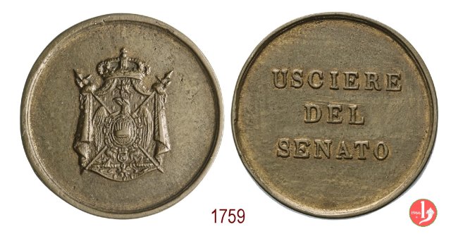 Usciere del Senato Regno d 'Italia -B571 1806 (Milano)