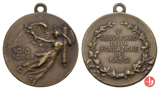 V Anniversario fasci di Combattimento -C19 1924