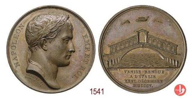 Venezia resa all'Italia 1805 -B460 1805 (Parigi)