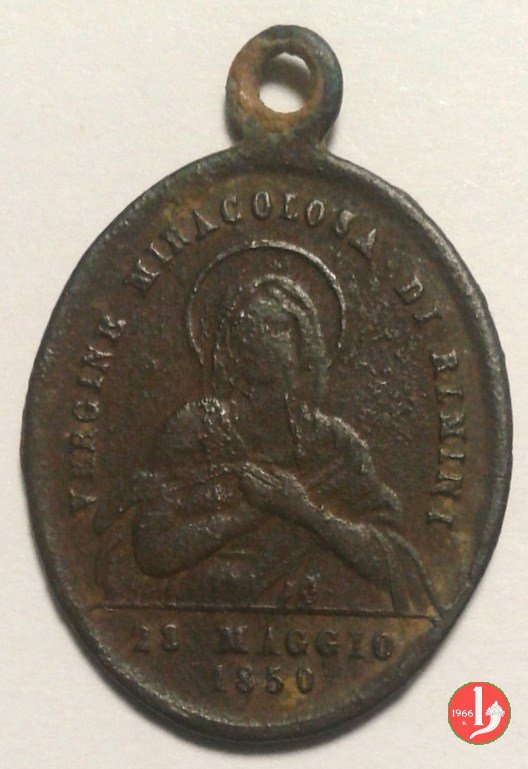 Vergine Miracolosa di Rimini 1850