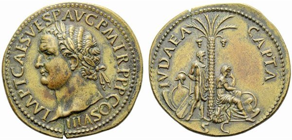 Vespasiano (69-79 dc) - Ivdaea capta 1550