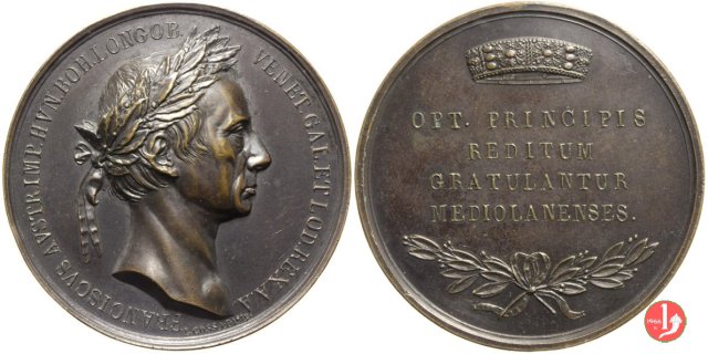 Viaggio di Francesco I in Italia 1819 -T66 1819 (Milano)