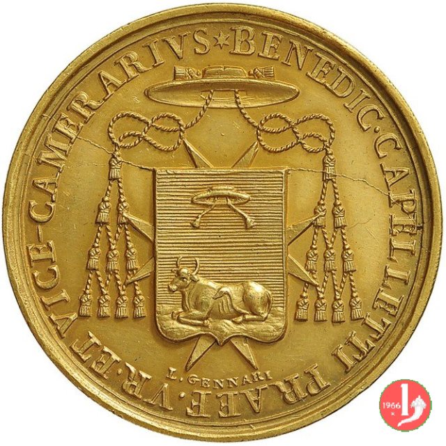 Vice Camerlengo Mons. Cappelletti -Bo87 1829 (Roma)