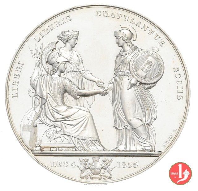 Visita a Londra 1855