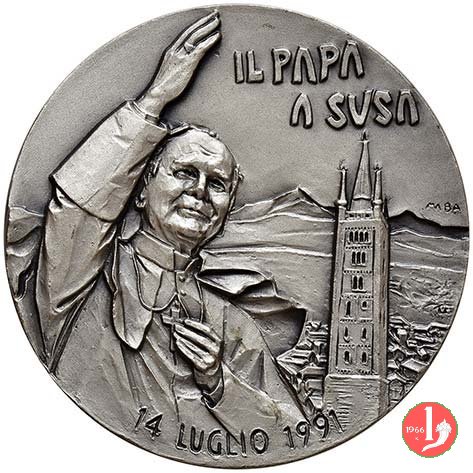 Visita a Susa 14-07-1991 1991