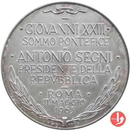 Visita al Presidente Segni -Mo275-276 1963 (Roma)