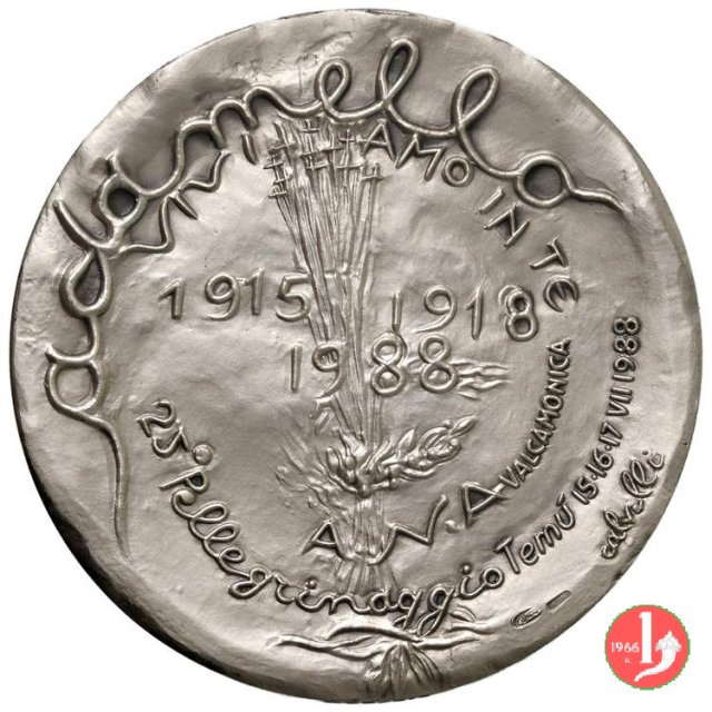 ANA 25° Pellegrinaggio all'Adamello 16-07-1988 1988