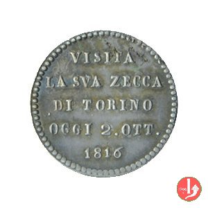 Visita alla Zecca di Torino 1816 (Torino)