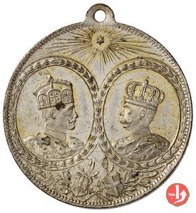 Visita dell'Imperatore Guglielmo II 33mm 1888