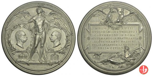 Visita dell'Imperatore Guglielmo II 70mm 1888