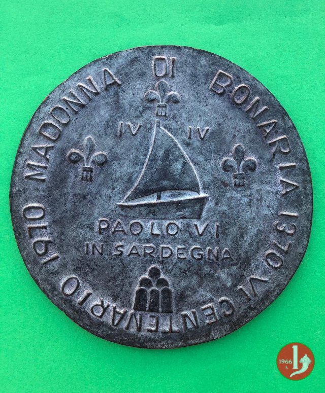 Visita in Sardegna - Madonna di Bonaria 24-040-1970 1970