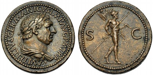 Vitellio (69 dc) 1550