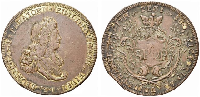 Vittoria di Villavitiosa 1711 -S81 1711