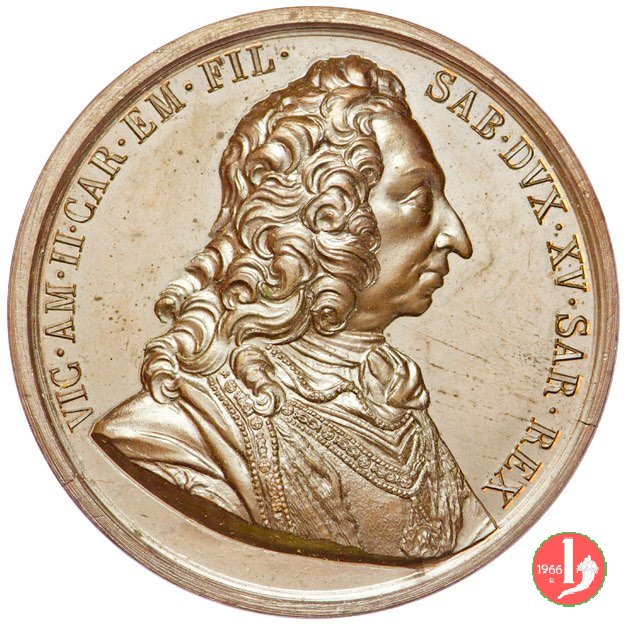 Vittorio Amedeo II 1675-1730 -UdS74a 1865 (Torino) Vittorio Amedeo II 1675-1730 -UdS74a 1865 (Torino)