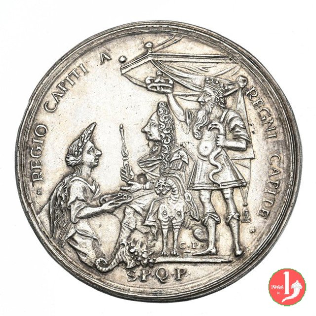 Vittorio Amedeo II Re di Sicilia 1714 -UdS XXX-13 1714 (Palermo)