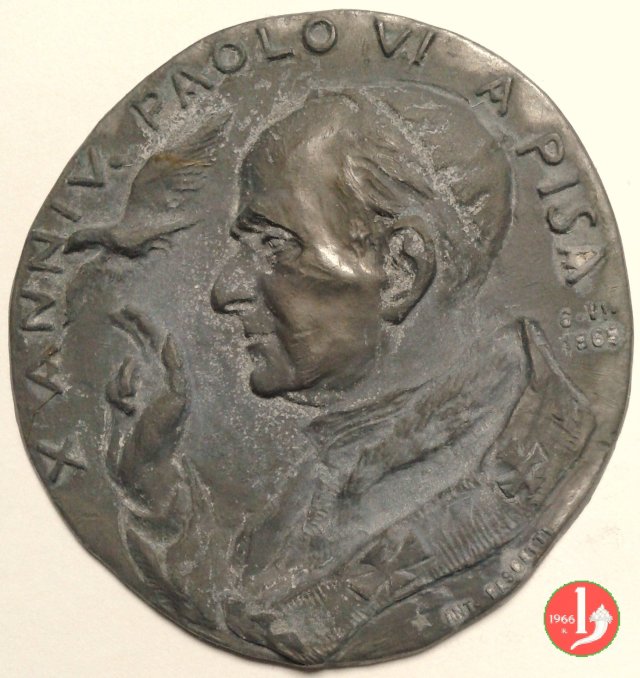 X Anniversario Visita a Pisa 10-06-1975 1975