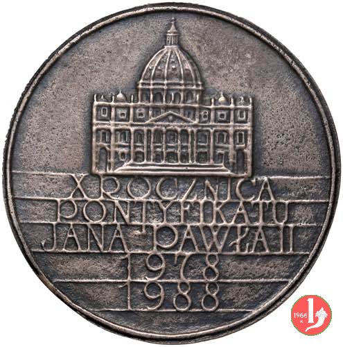 X Anniversario della Prima Visita in Polonia 1988 1988